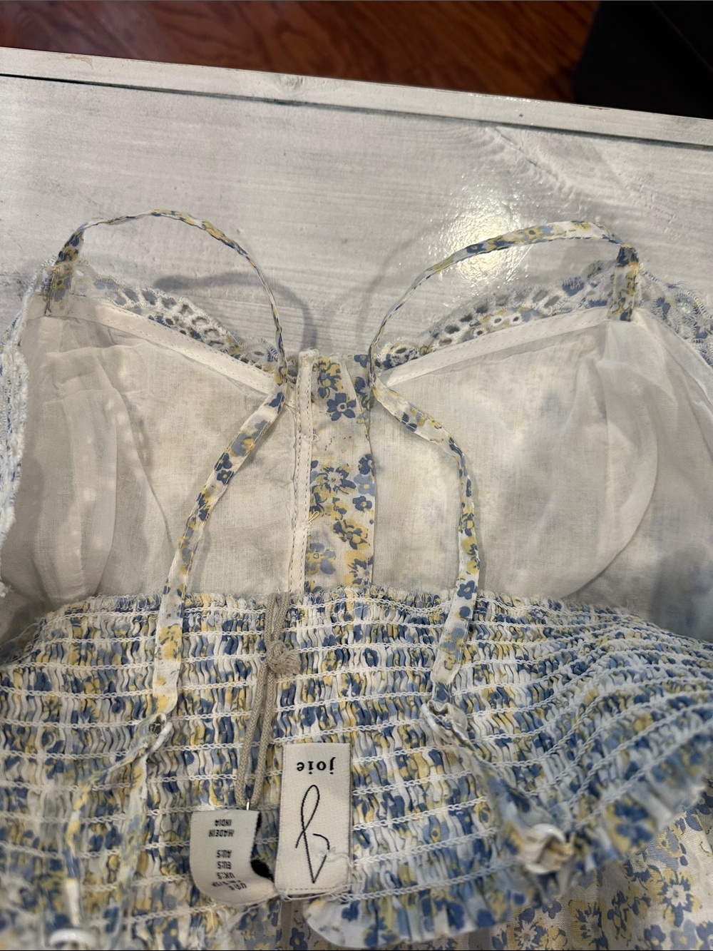 Joie Sleep Sz Small Spaghetti-Strap Floral PJ Dress • NWT! - Picture 10 of 11